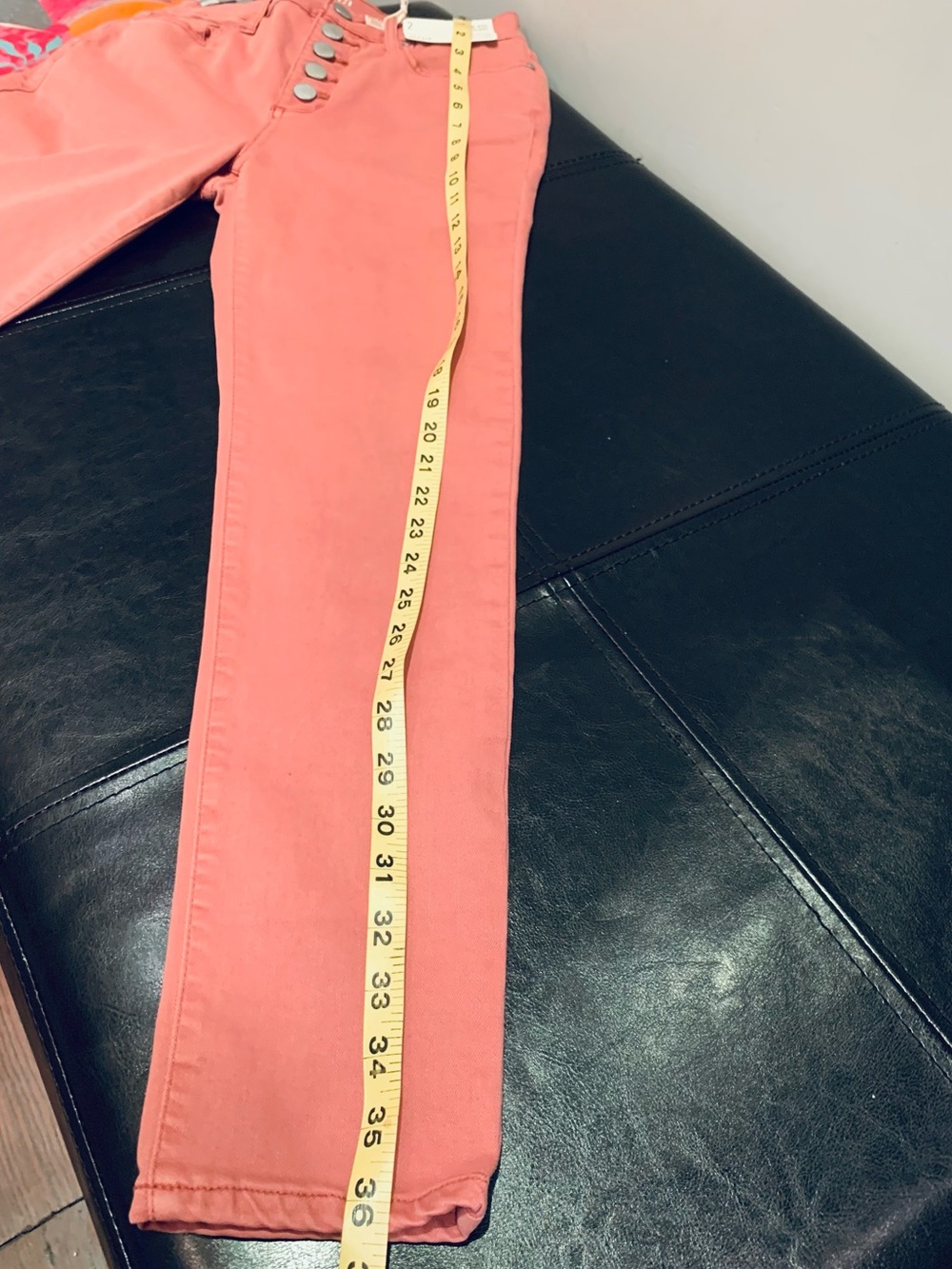 A.N.A.! NWT. HIGH-RISE, ANKLE SKINNY BUTTON UP JEANS. - Picture 7 of 9